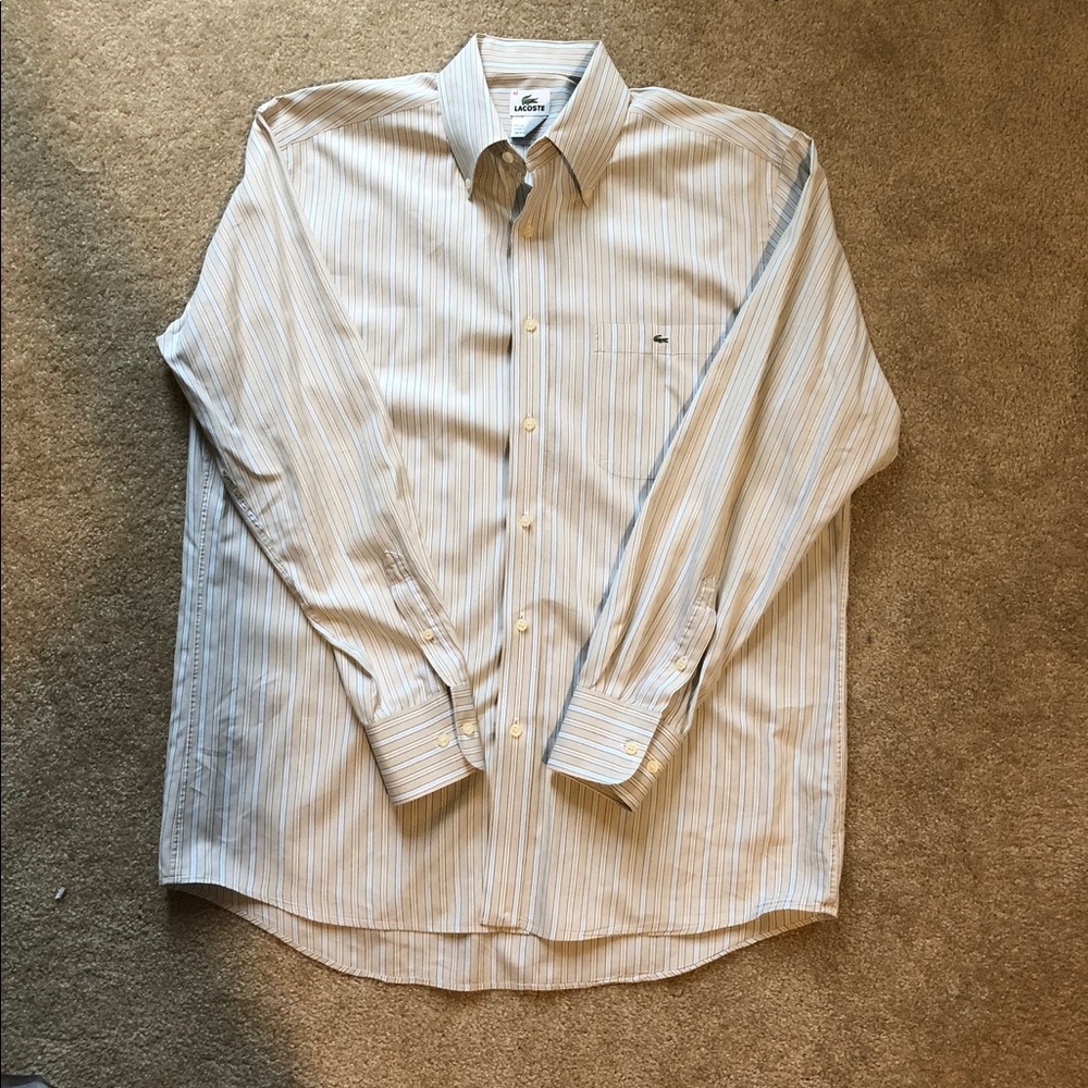 Lacoste button down dress shirt